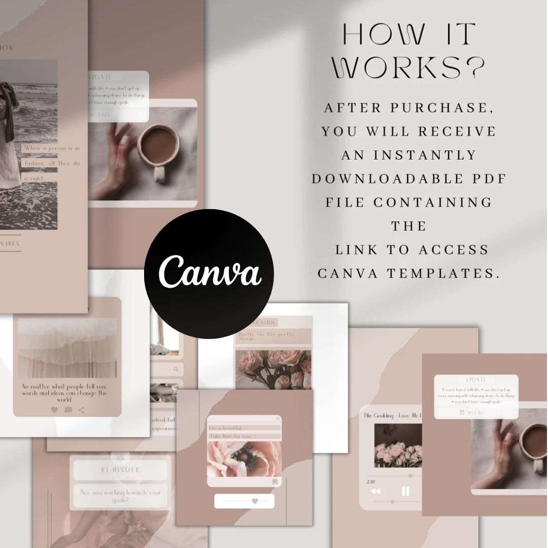 23,000 Social Media Templates Canva | Instagram Template