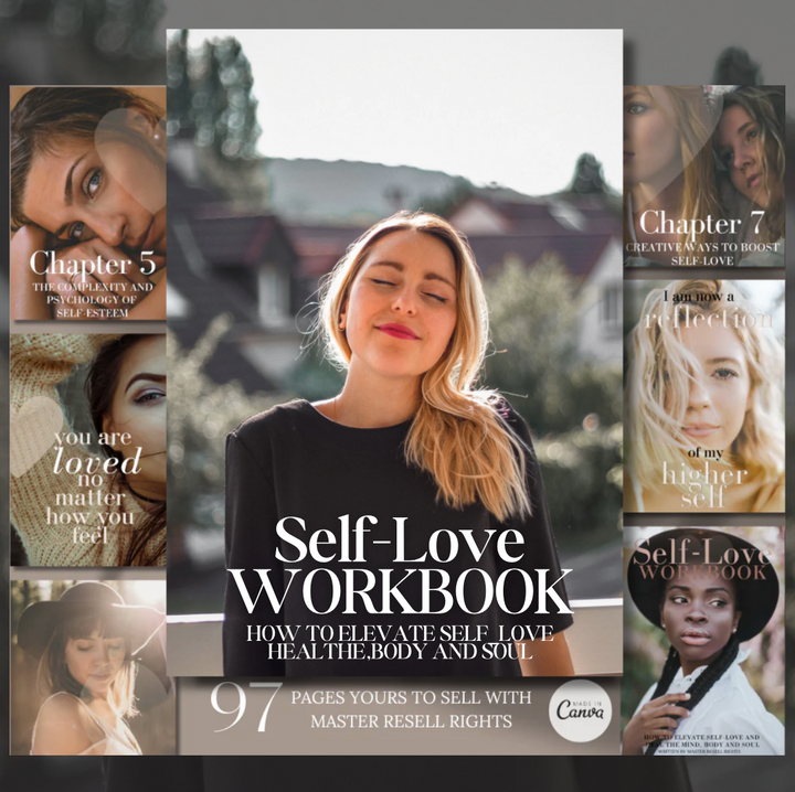 Self-Love Unleashed eBook + Workbook with MRR/PLR