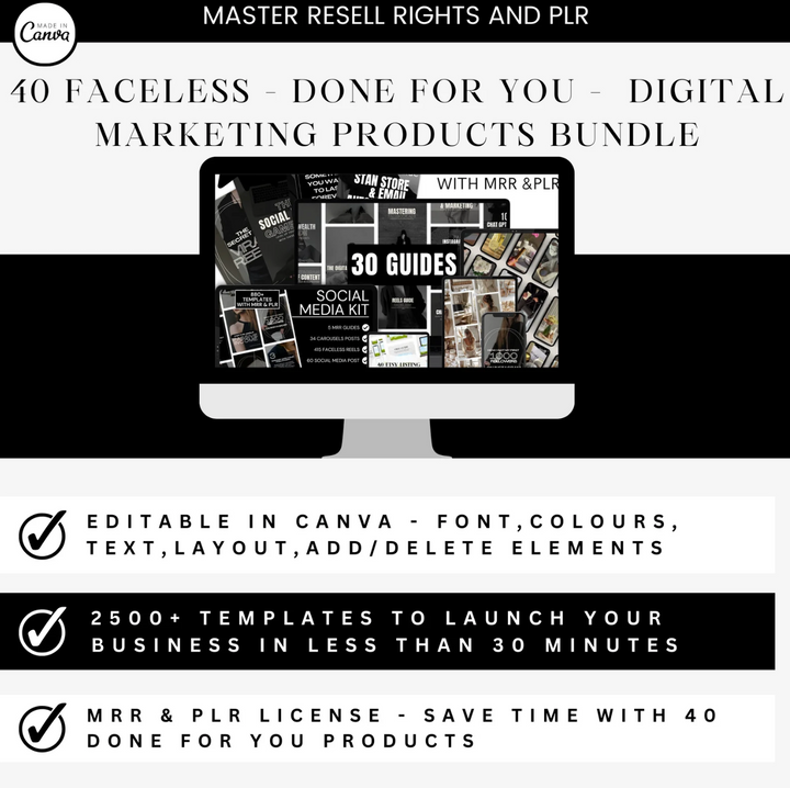 Ultimate Digital Marketing Mega Bundle with Full Resell Rights